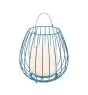 Nordlux Lampada Da Tavolo Jim To-Go Portable Batteria Blu 3W 300lm - 827 Bianco Molto Caldo | A 3 Livelli Dimmerabile 